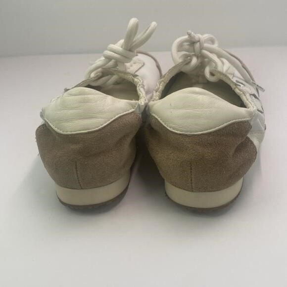 New Story Display Tory Burch Tory Sneaker Woman WHITE/ NEW IVORY, Size 55 M - Picture 6 of 16